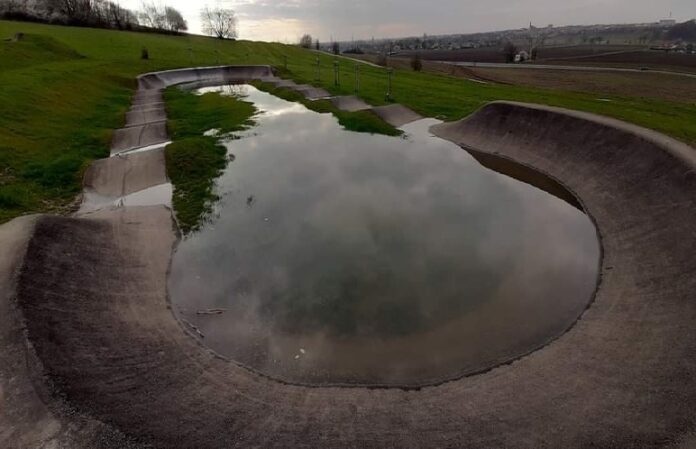 Pump track na marcince psuje się