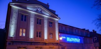 Budynek kina Marzenie w Tarnowie.