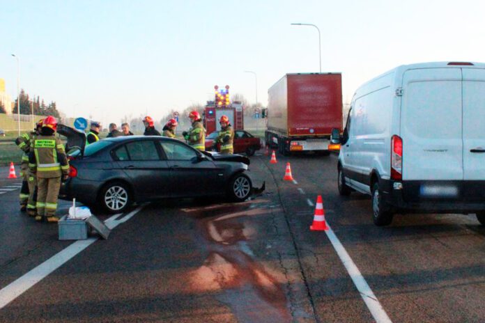 Kolizja na al Jana Pawła II