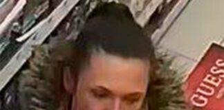 Sklepowa złodziejka poszukiwana