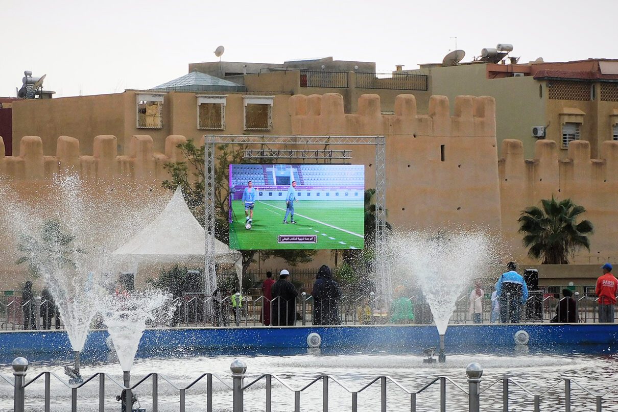 Strefa kibica w Tarudant