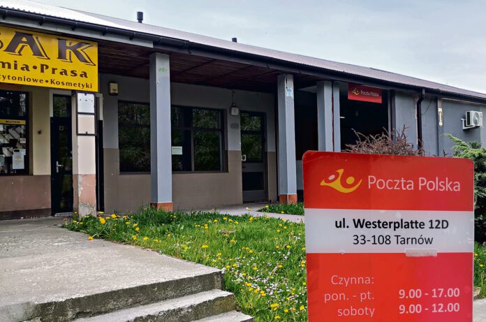 Tarnów-Westerplatte12D - Oddział Poczty Polskiej