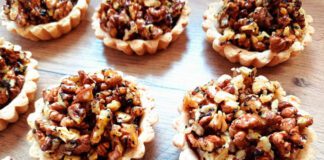 Tartaletki orzechowe z karmelem