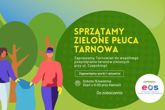 W sobotę sprzątanie zielonych płuc Tarnowa