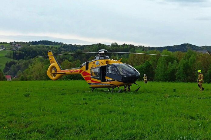 Helikopter akcja ratunkowa
