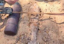 Niewybuch znaleziony w stodole