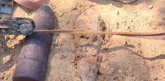 Niewybuch znaleziony w stodole