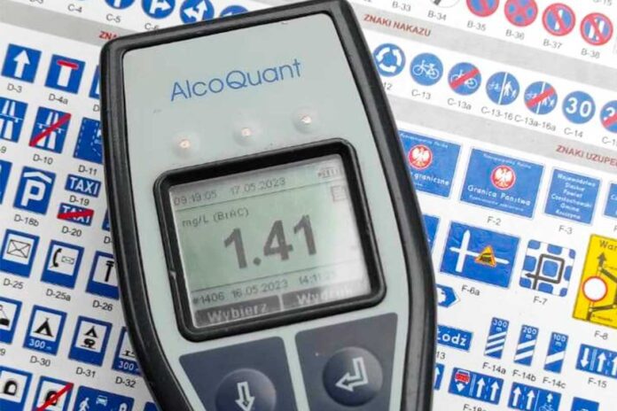 Prawie trzy promile alkoholu w organizmie kierowców