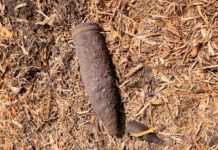 Tam gdzie miał powstać domek odkryto pocisk