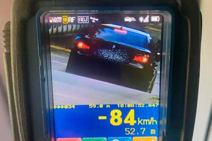 20 latek ponaddwukrotnie przekroczył dozwoloną prędkość