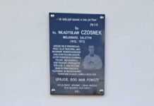 Misjonarz z Wokowic upamiętniony tablicą