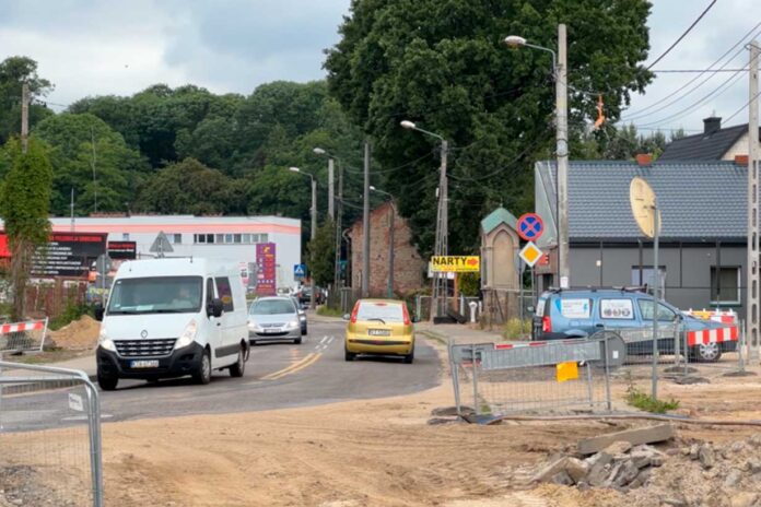 Nowa organizacja ruchu na ul Braci Saków