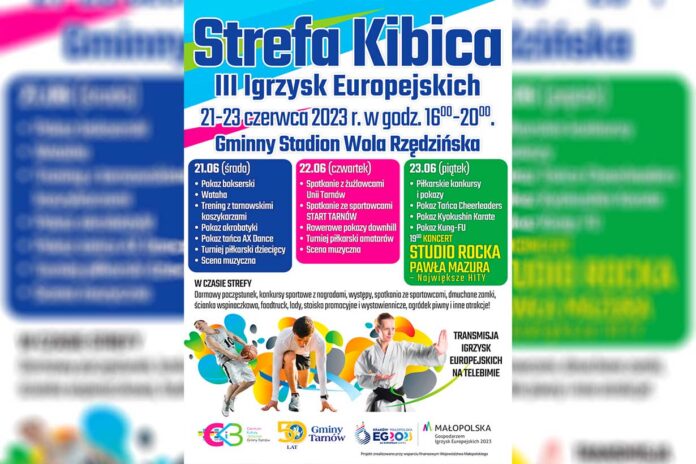 Strefa Kibica w Gminie Tarnów zaprasza