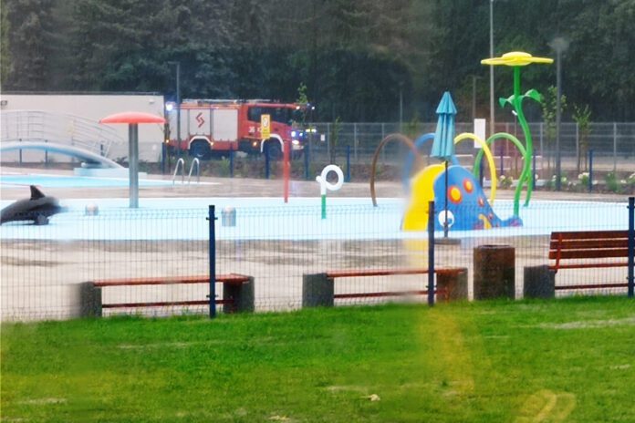 Letni Park Wodny w Tarnowie nieczynny po ulewie