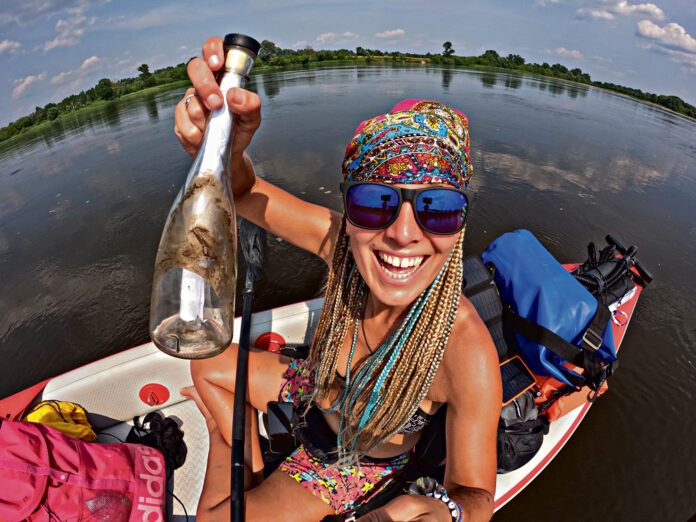 Adrianna Jarczyk W 21 dni przepłynęła kajakiem Wisłę