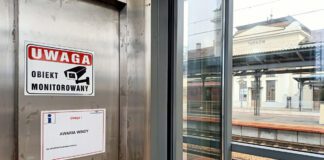 Windy nie działają na tarnowskim dworcu