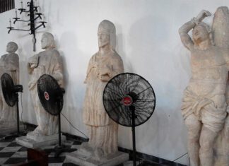 Wiatraki w kościele