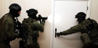 Antyterroryści w akcji