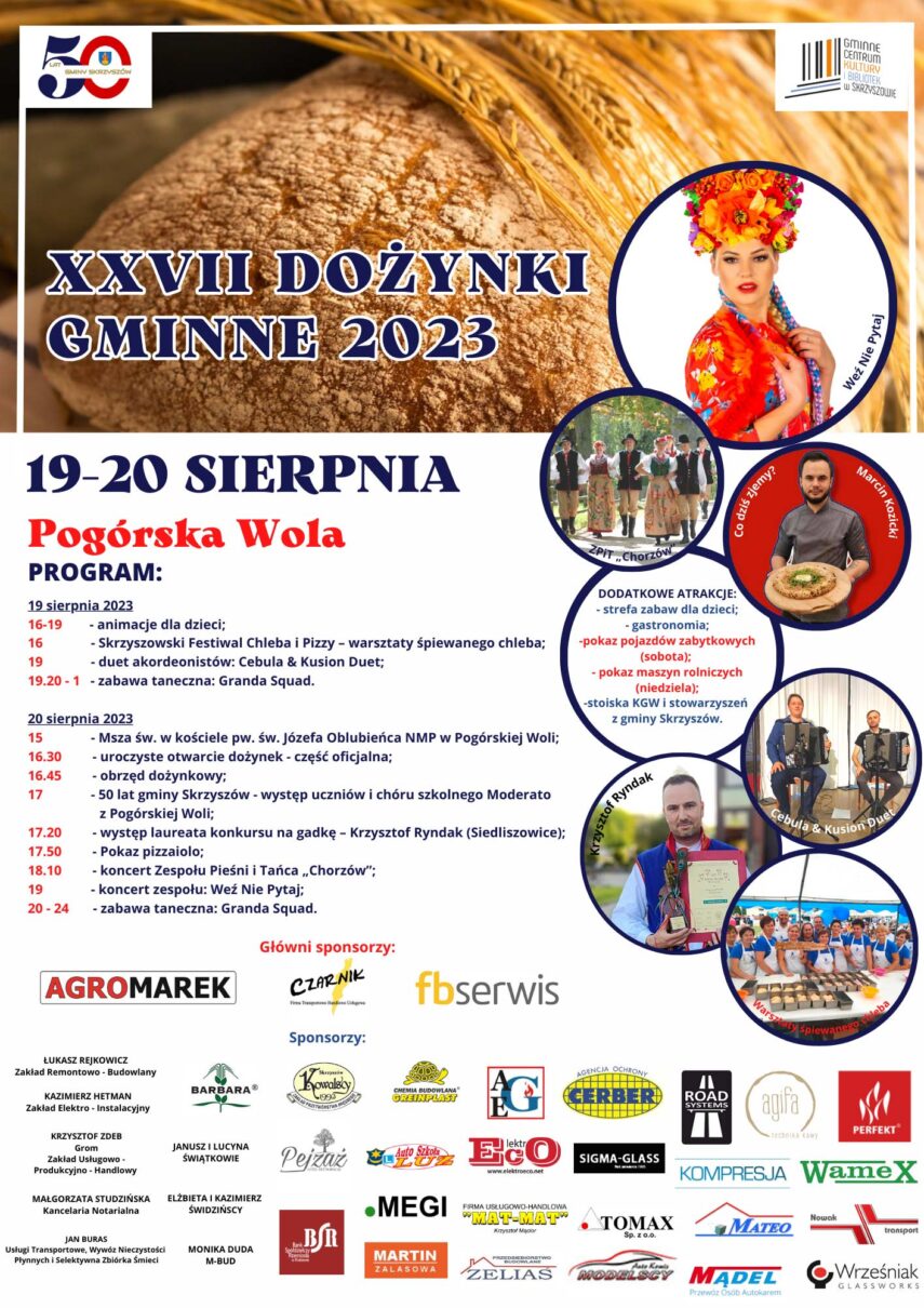 Dożynki Pogórska Wola 2023