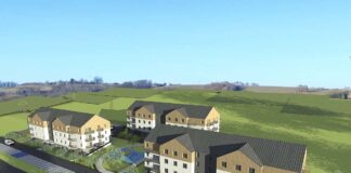 Projekt budowy mieszkań w Siedliskach, fot. UM Tuchów