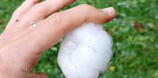 Szczepanowice gradobicie