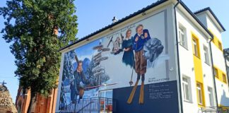 Mural Marusarz Wola Rzędzińska