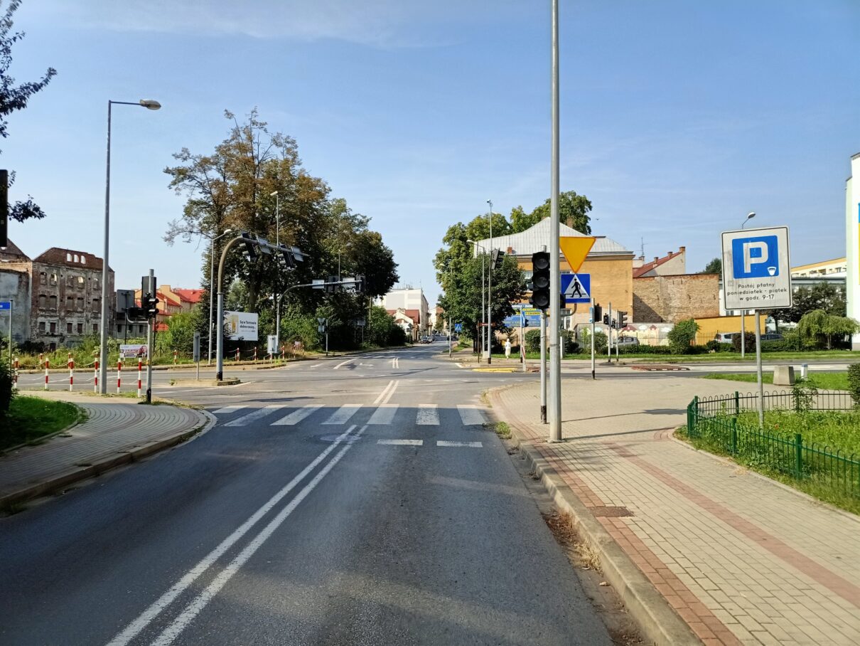 Skrzyżowanie przy Młynie