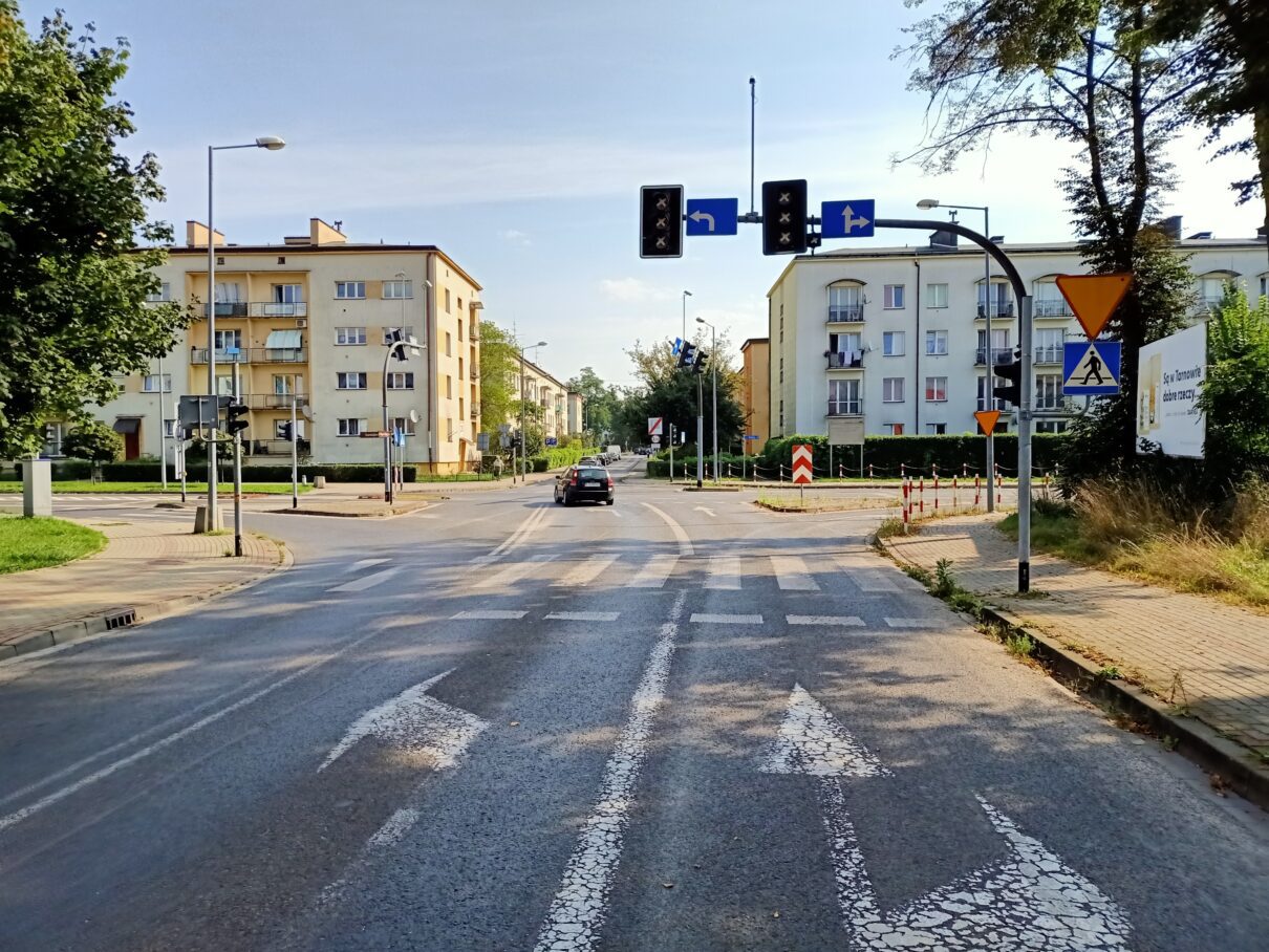 Skrzyżowanie przy Młynie