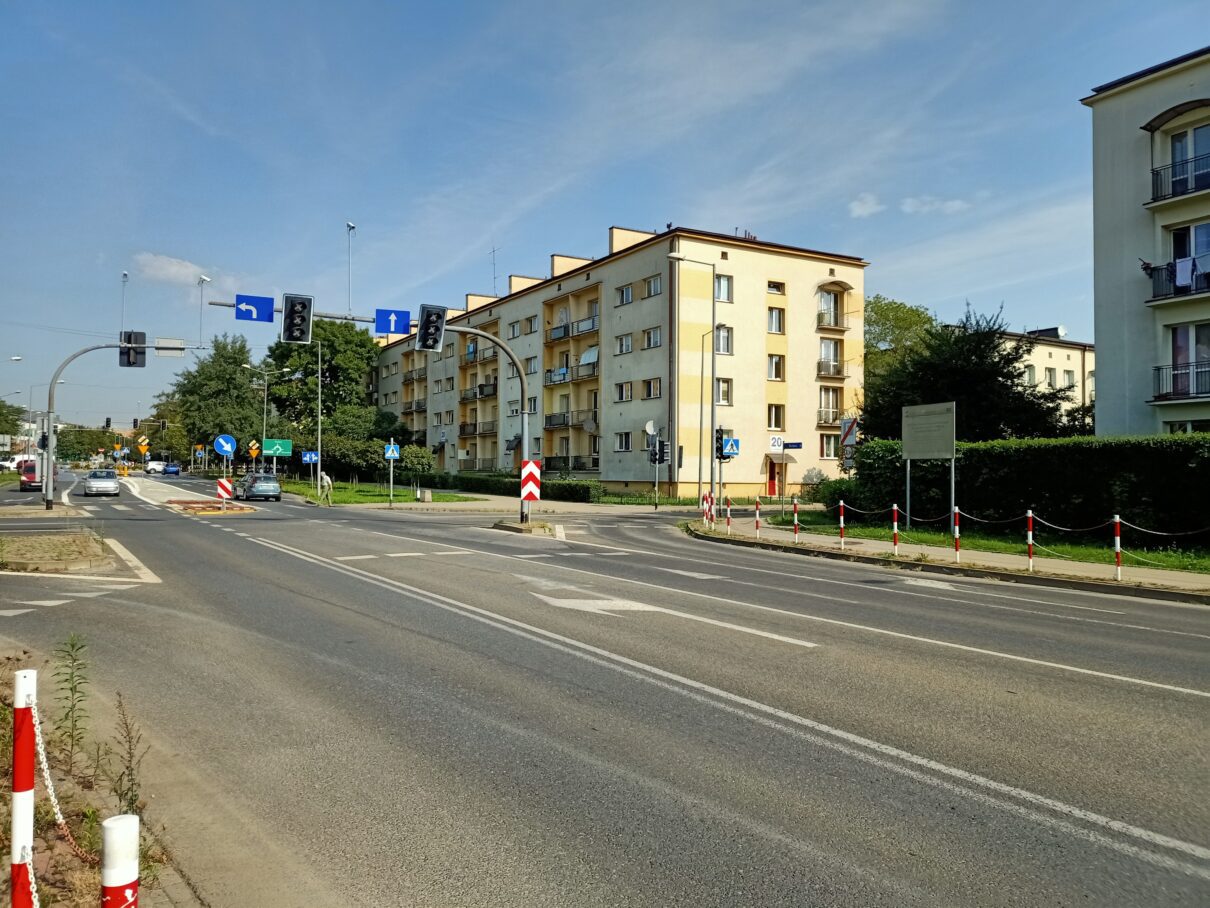 Skrzyżowanie przy Młynie