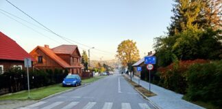 Widok miejsca parkingowe