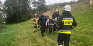 Poszukiwania kobiety, Fot. KMP w Tarnowie