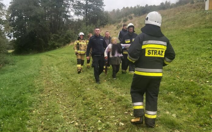 Poszukiwania kobiety, Fot. KMP w Tarnowie