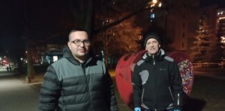 Michał Ligęski i Marek Iwaniec