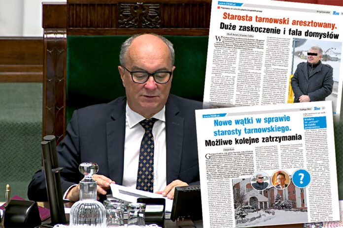 Sprawa starosty w Sejmie - ministerstwo odsłania kulisy