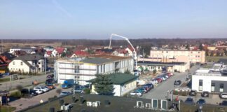 Zawalony strop szpital Dąbrowa Tarnowska