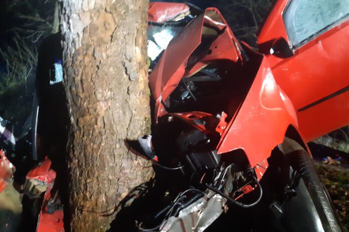 Wypadek śmiertelny w Kąśnej Górnej