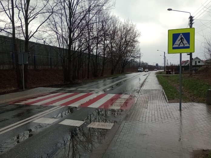 Przejście dla pieszych ul. Orkana