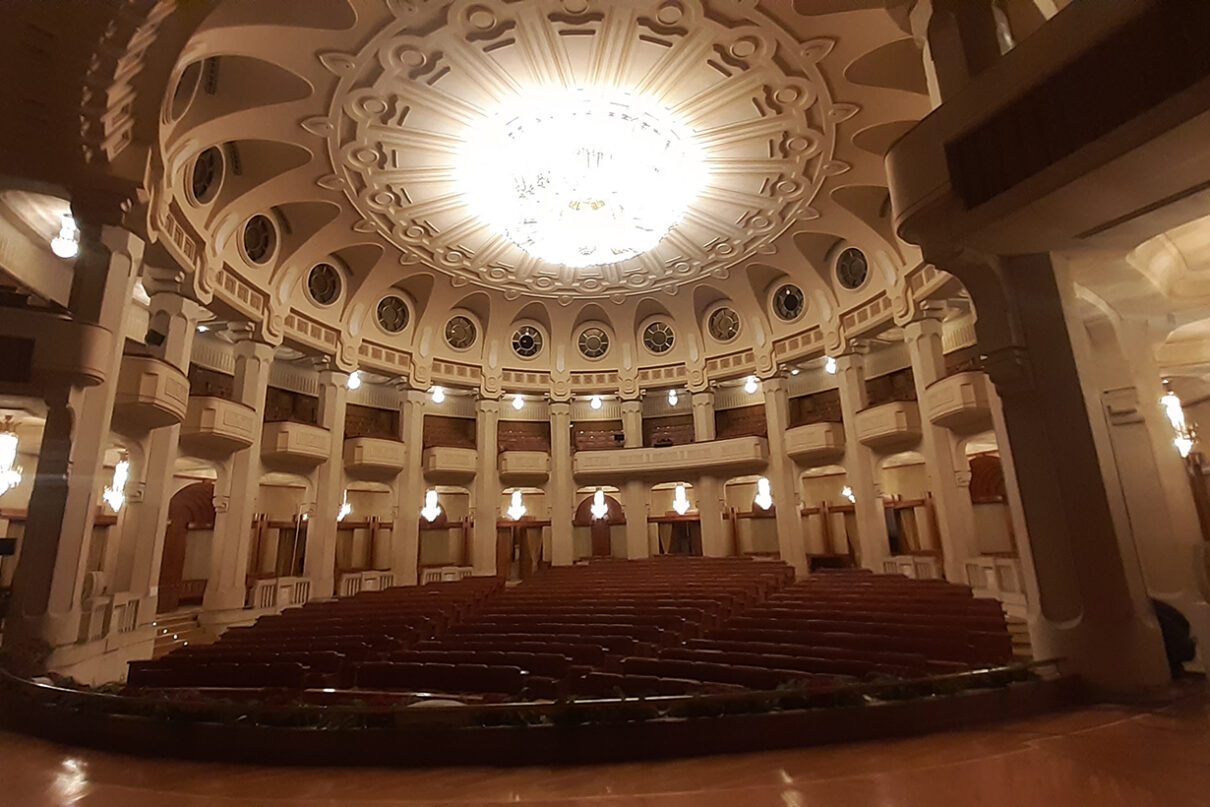 Jedna z sal w Pałacu Parlamentu