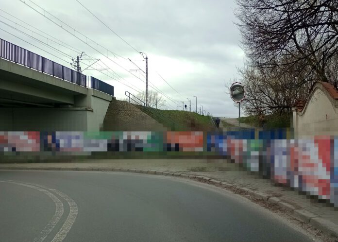 Plakaty wyborcze zakręt