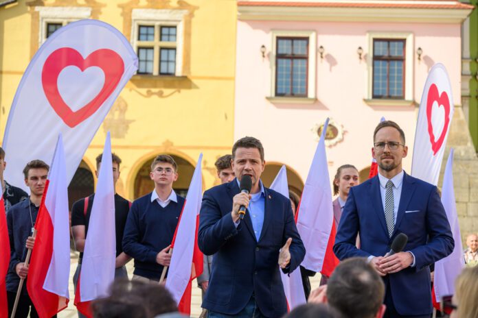 Rafał Trzaskowski z poparciem dla Jakuba Kwaśnego