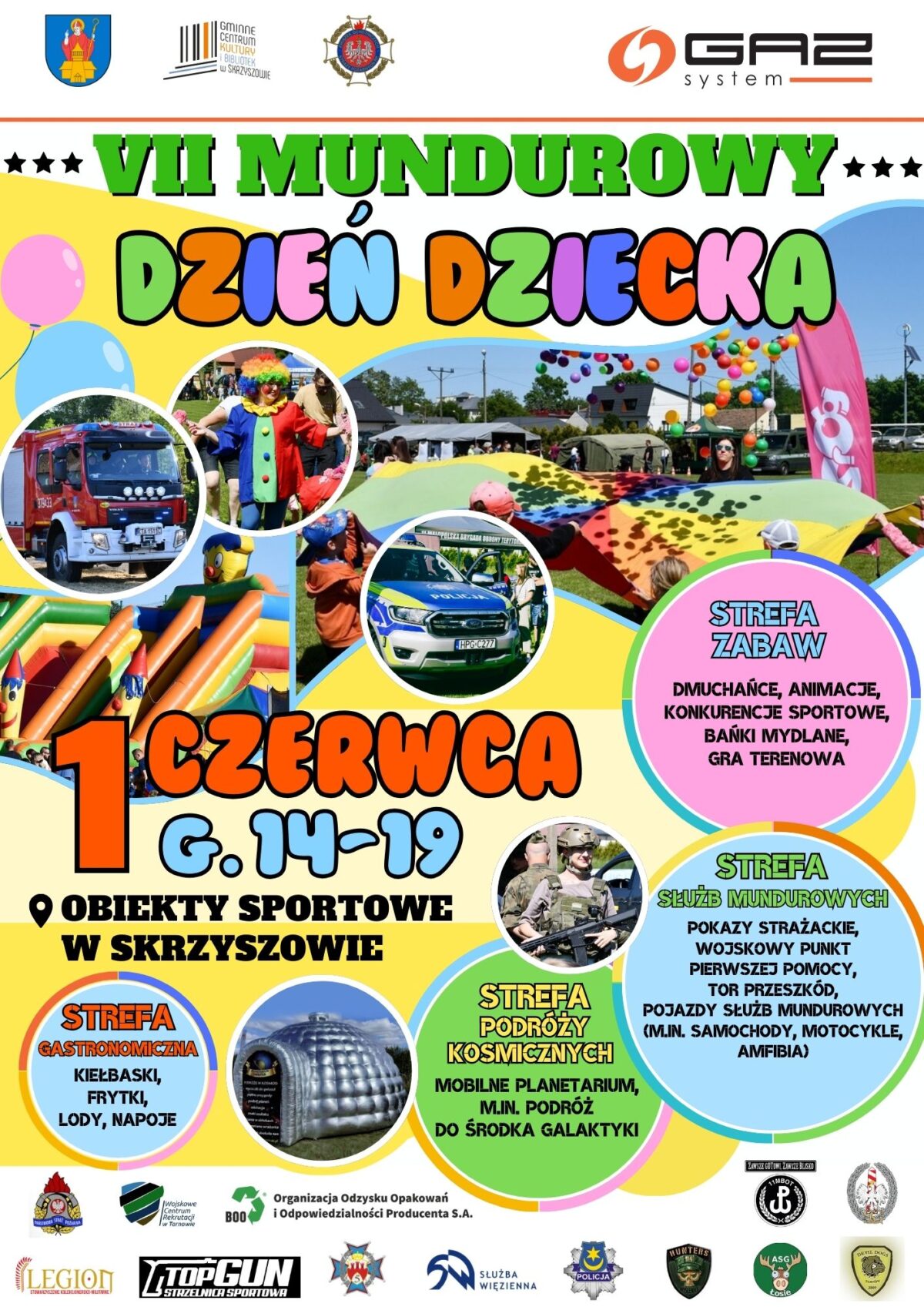 Mundurowy Dzień Dziecka w Skrzyszowie