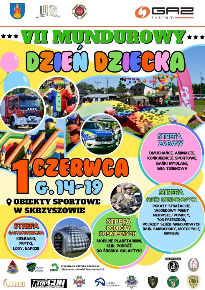 Mundurowy Dzień Dziecka w Skrzyszowie