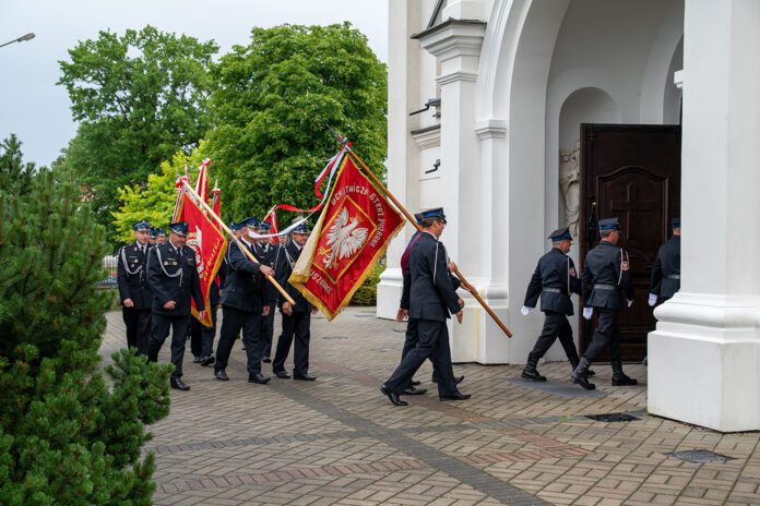 Uroczystości strażackie w Luszowicach