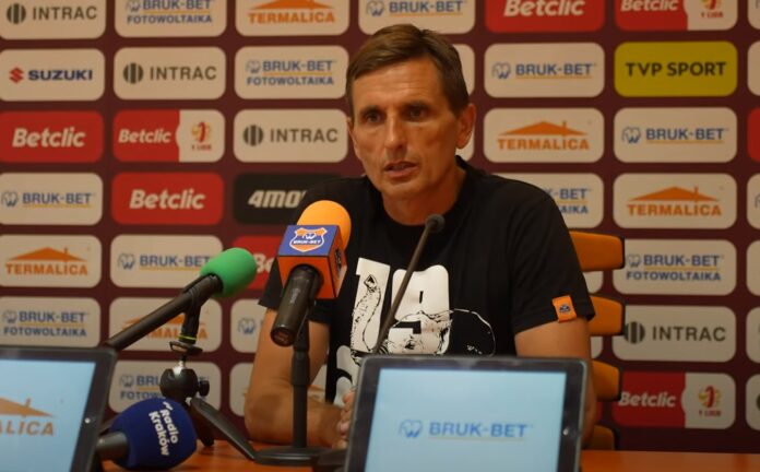 Marcin Brosz BB Termalica 2024 Piłka nożna