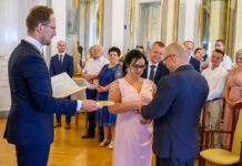 Prezydent udzielił pierwszego ślubu Ślub udzielony przez Jakub Kwaśny