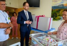 Wyprawka na początek życia. Niespodzianki w tarnowskim szpitalu Wyprawka