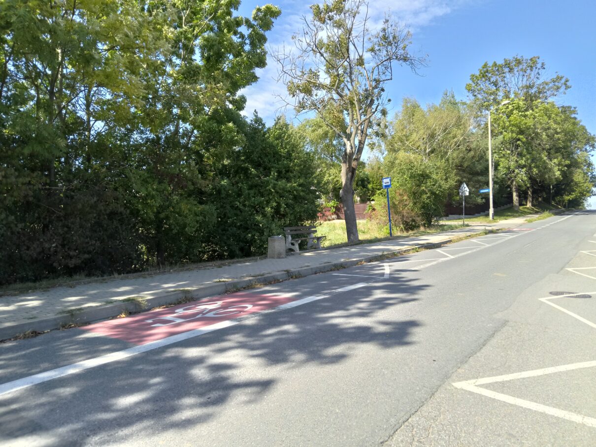 Ścieżka rowerowa al. Tarnowskich