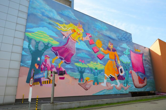 Mural Mikołaja Rejsa, Galeria Tarnovia