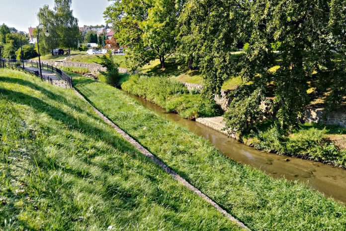 Od dłuższego czasu w korycie Wątoku zalega gruba warstwa mułu