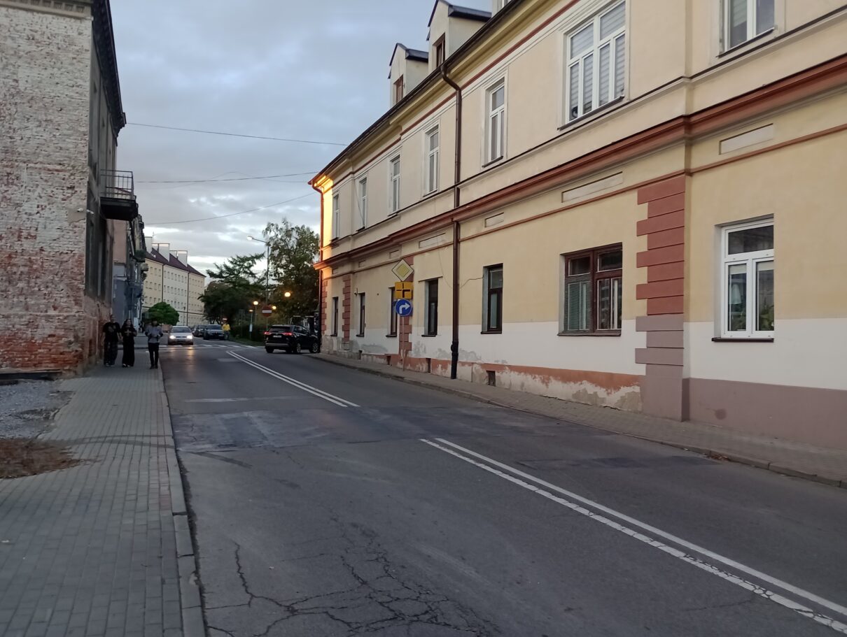 Przejście dla pieszych ul. Dąbrowskiego